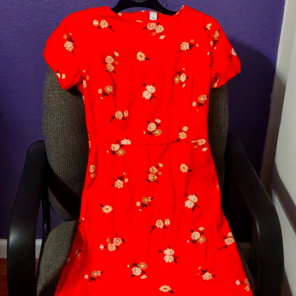 Red Old Navy Dress